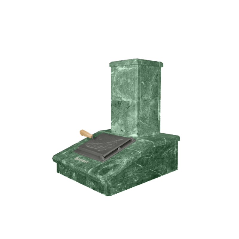 Stenskorstensfinish, serpentin, 540 mm