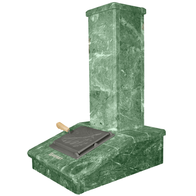 Sten skorstensfinish, serpentin, 790 mm