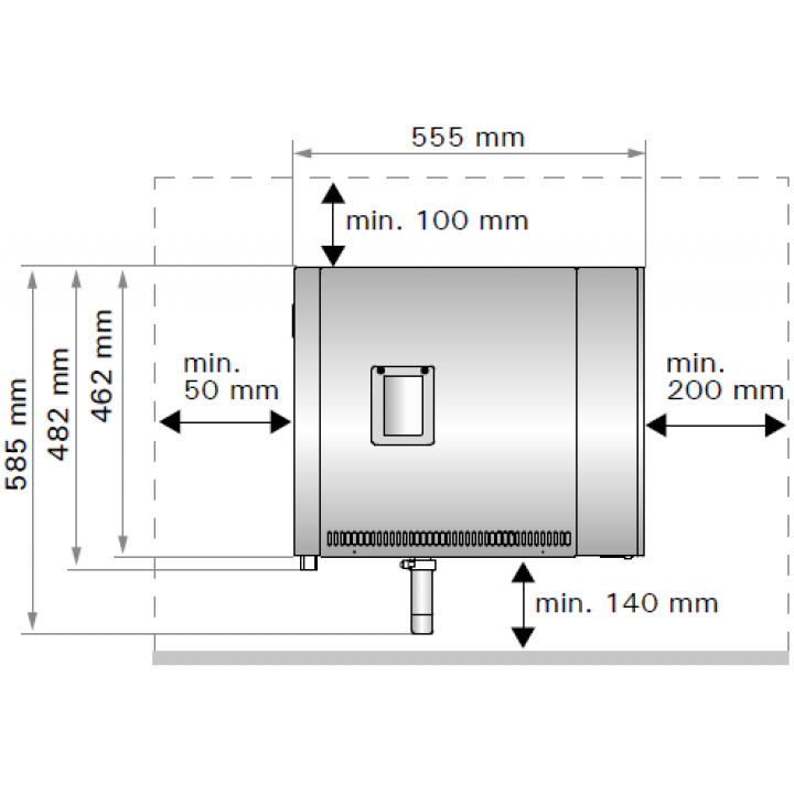 Ånggenerator - HARVIA Helix HGP - WiFi