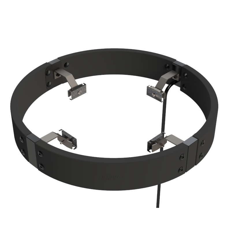 HARVIA säkerhetsräcke för Legend Home-värmare, belyst