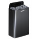 Elektrisk bastuaggregat - HARVIA The Wall Black Steel SW90E 9 kW