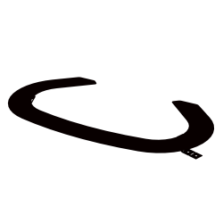 Inbäddningsfläns - HARVIA Delta HD1  Inbäddningsfläns - HARVIA Delta HD1