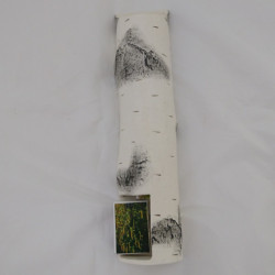 Keramisk tändsticksaskhållare - björk 