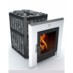 Vedeldad bastuaggregat - NOVA PANORAMA 26 med nätverk  Vedeldad bastuaggregat - NOVA PANORAMA 26 med nätverk