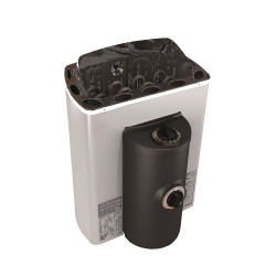 Elektrisk bastuaggregat - SAWOTEC MINI X Corner, 2,3 kW, med styrenhet 