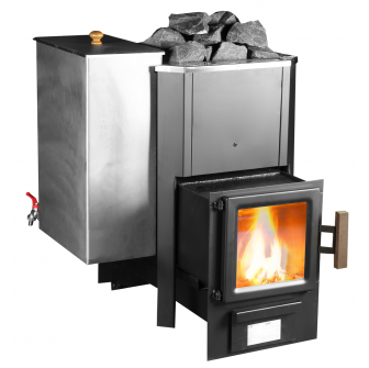 Vedeldad bastuugn - SKAMET P-21640 PRV / VRV