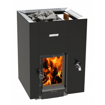 Vedeldad bastuugn - HARVIA Linear 22 GreenFlame RS