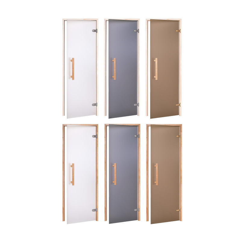 AD NATURAL glasbastudörrar, Mattglas