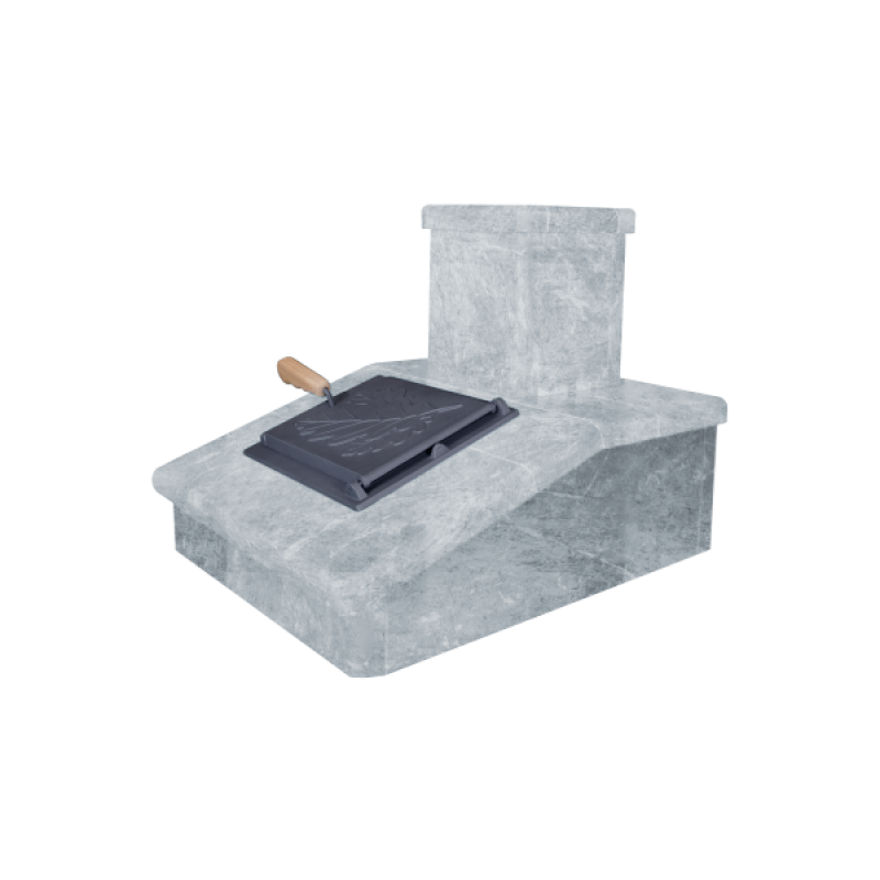 Sten skorsten finish, Talkochlorite, 290 mm