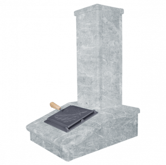 Sten skorsten finish, Talkochlorite, 790 mm