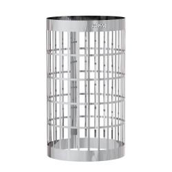 Stenhållare runt bastuskorstenen - HARVIA Cilindro  Stenhållare runt bastuskorstenen - HARVIA Cilindro