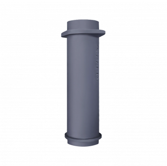 Undre rökrör i gjutjärn för GEFEST bastuugnar, Ø130 mm, 500 mm