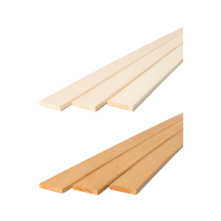 Bastuöverdragslist, 15 x 90 mm 