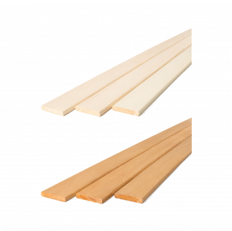 Bastuöverdragslist, 15 x 90 mm