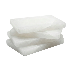 Vit Himalayasaltsten 200 × 100 × 25 mm 