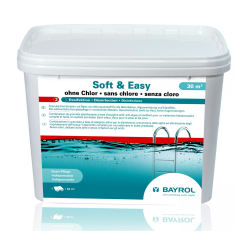 Poolunderhållsverktyg Soft & Easy, KLORFRÅN, 5,04 kg