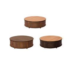 BIRRA LED bastubelysning, rund 