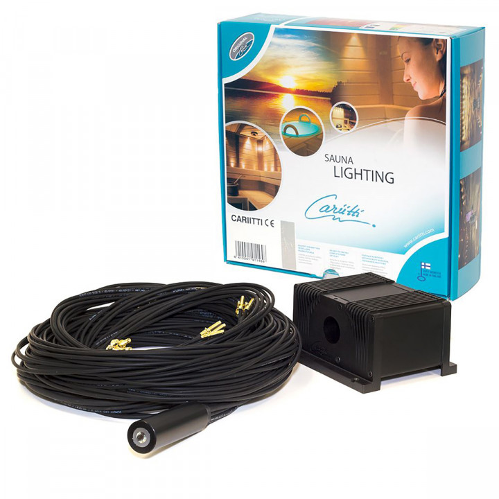 Bastubelysningsset CARIITTI VPAC-1530-PL221