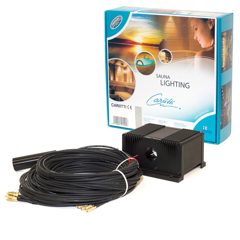 Bastubelysningsset CARIITTI VPAC-1530-PL211