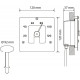 CARIITTI termometer SQ, vit
