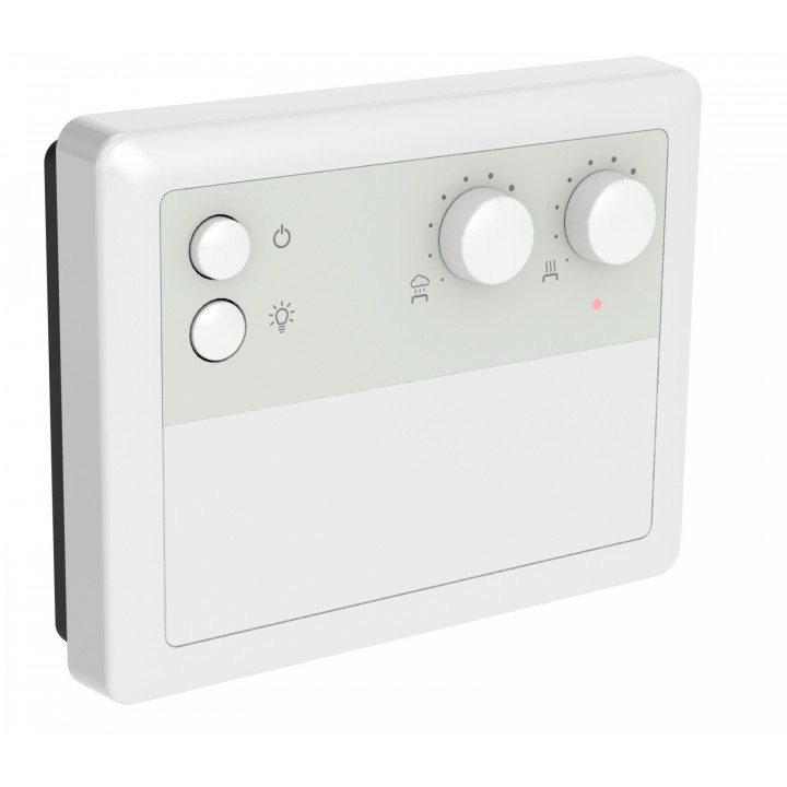 Elbastuaggregatets kontrollpanel - HARVIA Senlog COMBI CF9C