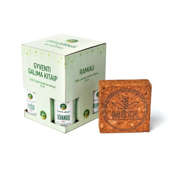 Aromatspridare av lera med eterisk olja – "Mėtinio gyvenimo"