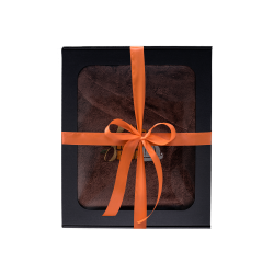 Presentset i presentask för HONOM. Bastuhatt och förkläde för män - BRUN 