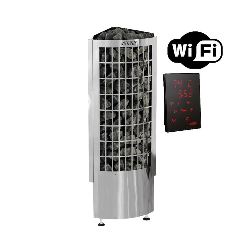 Elvärmare - HARVIA Cilindro Corner XE