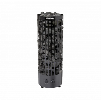 Elektrisk bastuaggregat - HARVIA Cilindro Black Steel PC70 6,8 kW