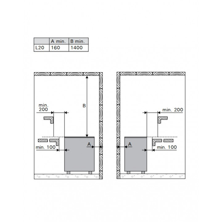 Elektrisk bastuaggregat - HARVIA Club Pro L20 20 kW