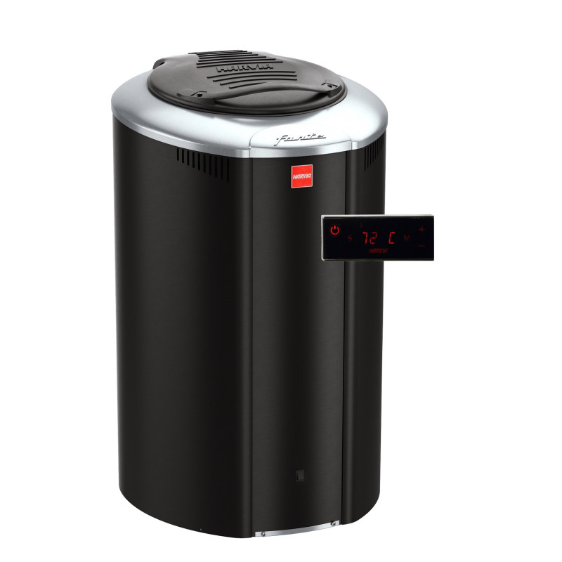 Elektrisk bastuugn - HARVIA Forte AFB9 9 kW, svart