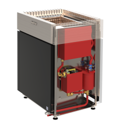 Elektrisk bastuaggregat - HARVIA Qube Combi 