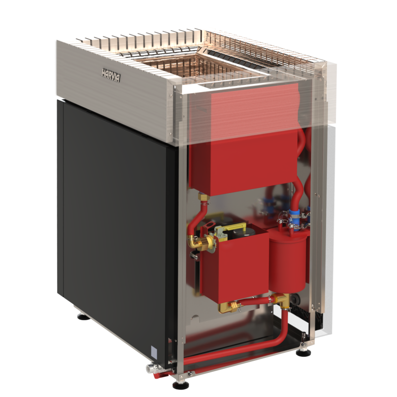 Elektrisk bastuaggregat - HARVIA Qube Combi