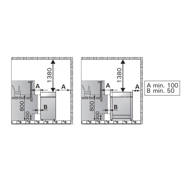 Elektrisk bastuaggregat - HARVIA Qube Pro 240