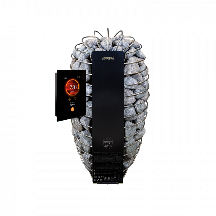 Elektriska bastuaggregat - HARVIA Spirit SP60FC 6,0 kW Fenix WiFi-set