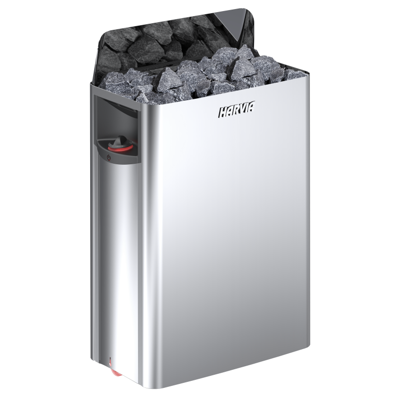 Elektrisk bastuaggregat - HARVIA The Wall SW90 9,0 kW med kontrollpanel