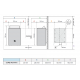 Elektrisk bastuaggregat - HUUM Core Wall Mini Combi 4