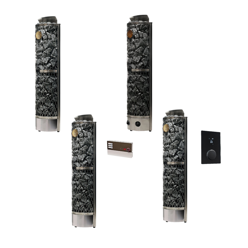 Elektrisk bastuaggregat - IKI WALL 6 kW