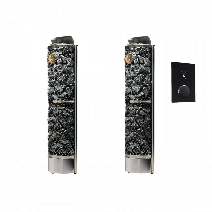 Elektrisk bastuaggregat - IKI WALL 7,6 kW