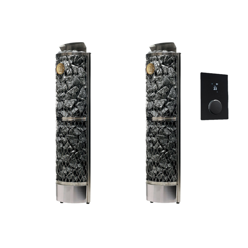 Elektrisk bastuaggregat - IKI WALL 7,6 kW