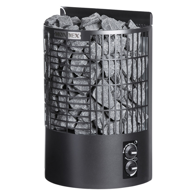 Elektrisk bastuaggregat - MONDEX TENO, svart