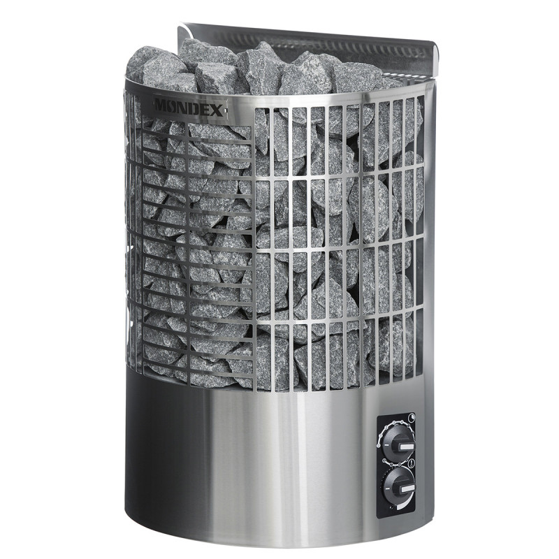 Elektrisk bastuaggregat - MONDEX TENO, rostfritt stål