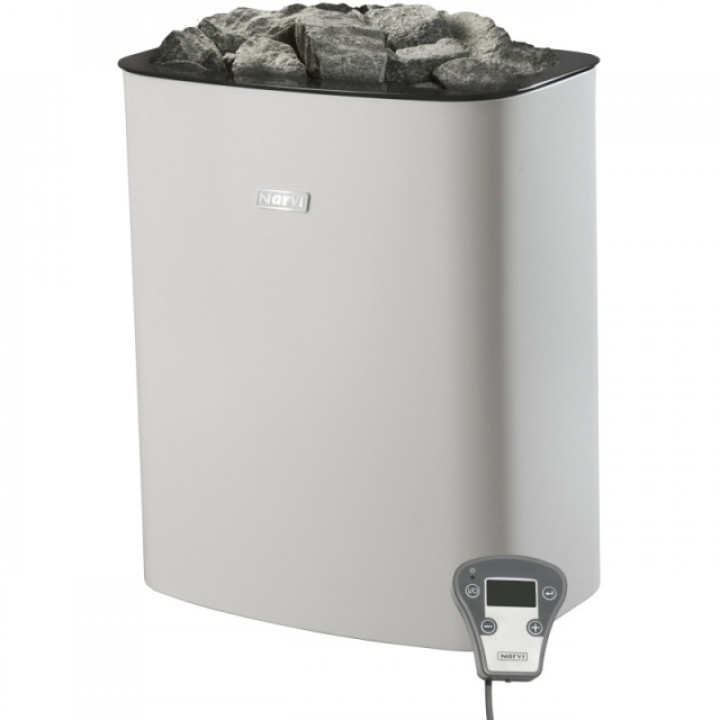 Elektrisk bastuaggregat - NARVI NC Electric, vit 6 kW