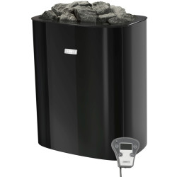 Elektrisk bastuaggregat - NARVI NC Electric, svart 9 kW 