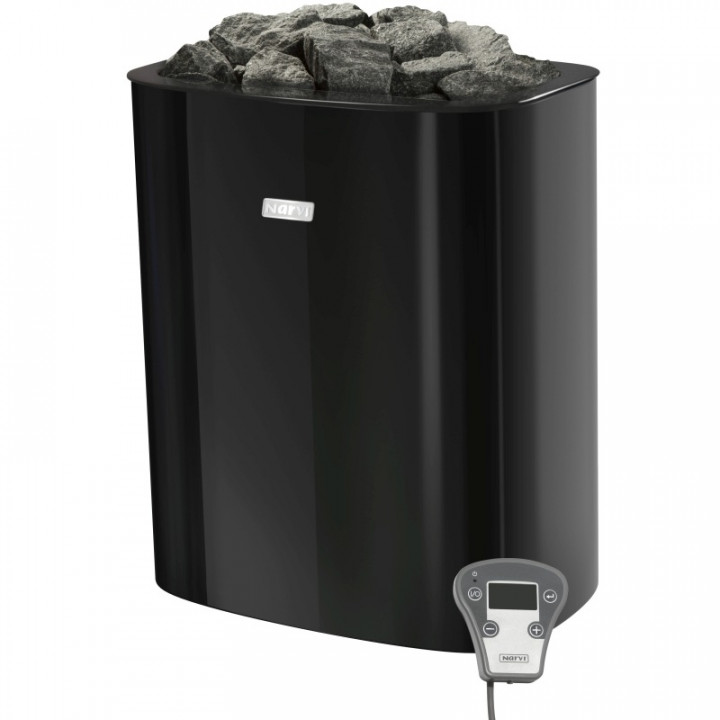 Elektrisk bastuaggregat - NARVI NC Electric, svart 9 kW