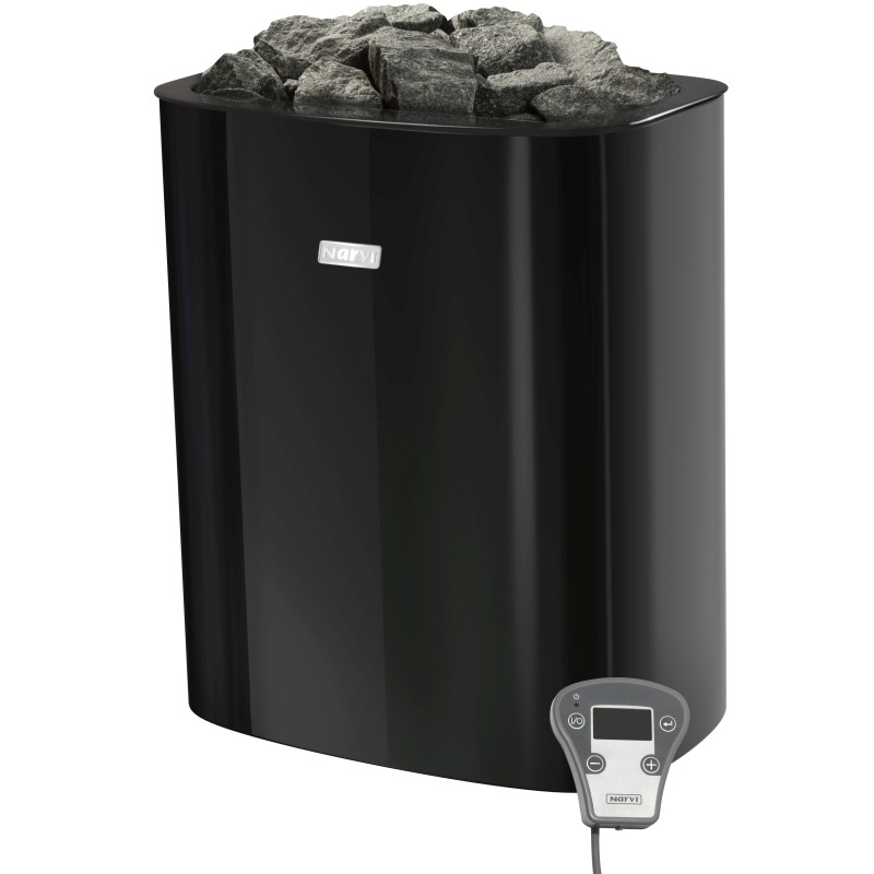 Elektrisk bastuaggregat - NARVI NC Electric, svart 6 kW