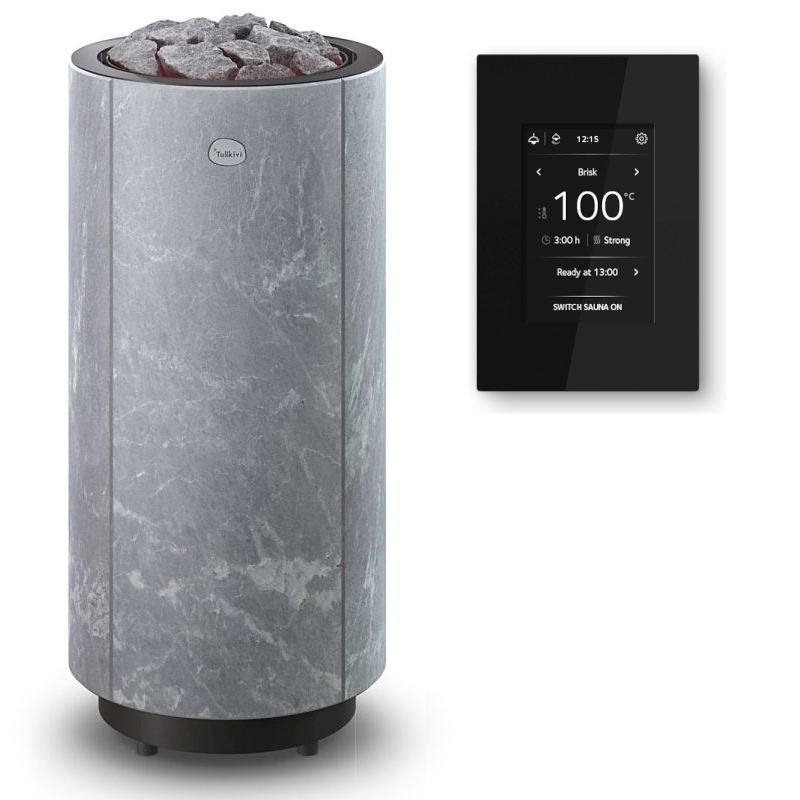 Elektrisk bastuaggregat TULIKIVI KAARNA Classic, med kontrollpanel
