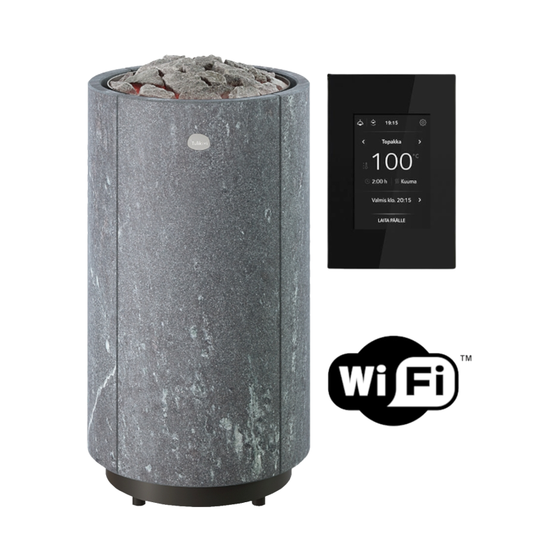 Elektrisk bastuaggregat TULIKIVI KAARNA Nobile L, med Wifi-kontrollpanel