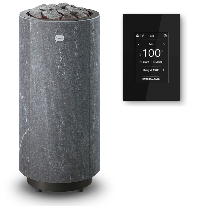 Elektrisk bastuaggregat TULIKIVI KAARNA Nobile, med kontrollpanel