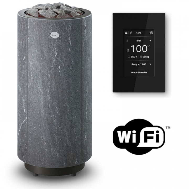 Elektrisk bastuaggregat TULIKIVI KAARNA Nobile M, med WIFI-kontrollpanel